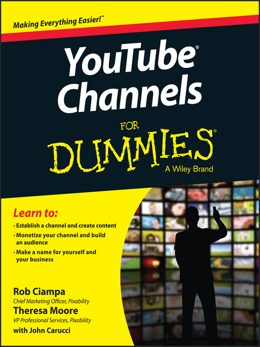 Title details for YouTube Channels For Dummies by Rob Ciampa - Wait list